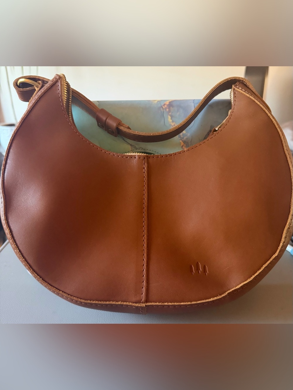 Portland Leather, classic Nora, tan , c-grade